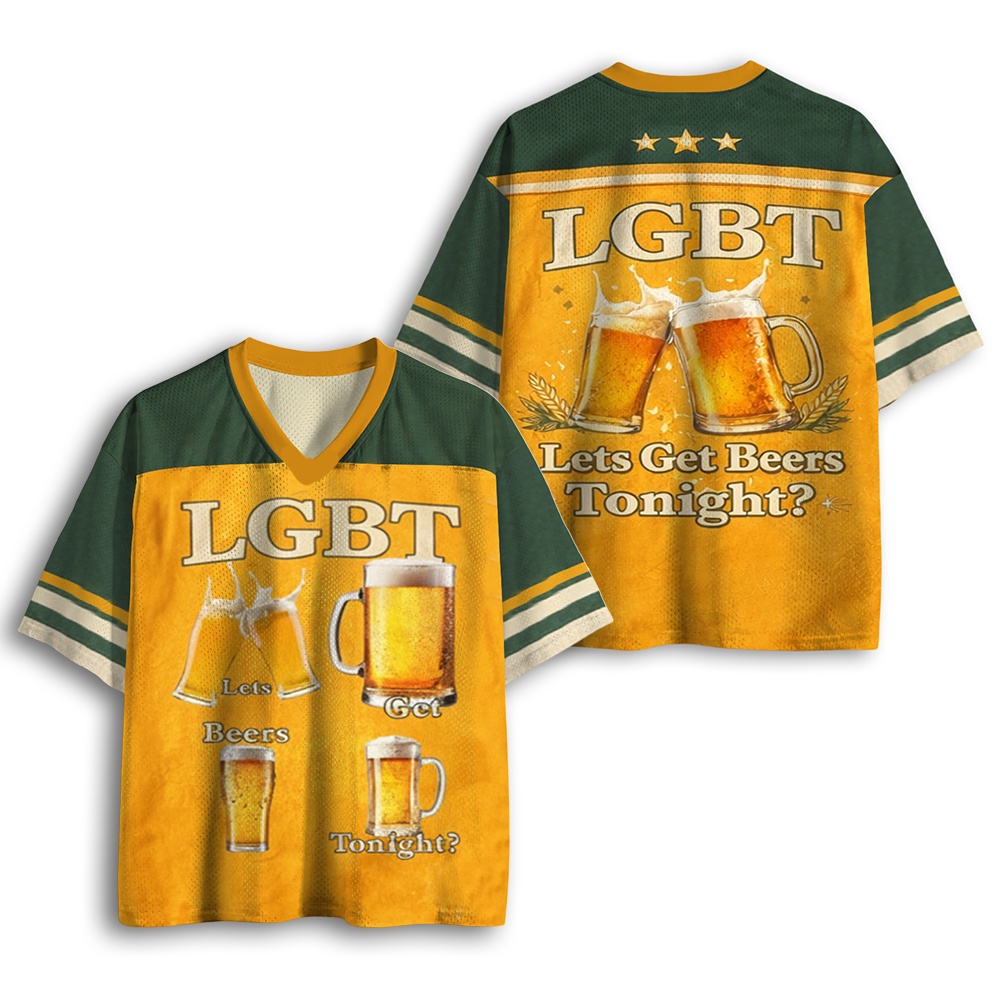 Badminton Meme - 最新の大人と子供向けの面白いビールミーム3DプリントVネック「Let's Get Beers」楽しいスポーツTシャツ