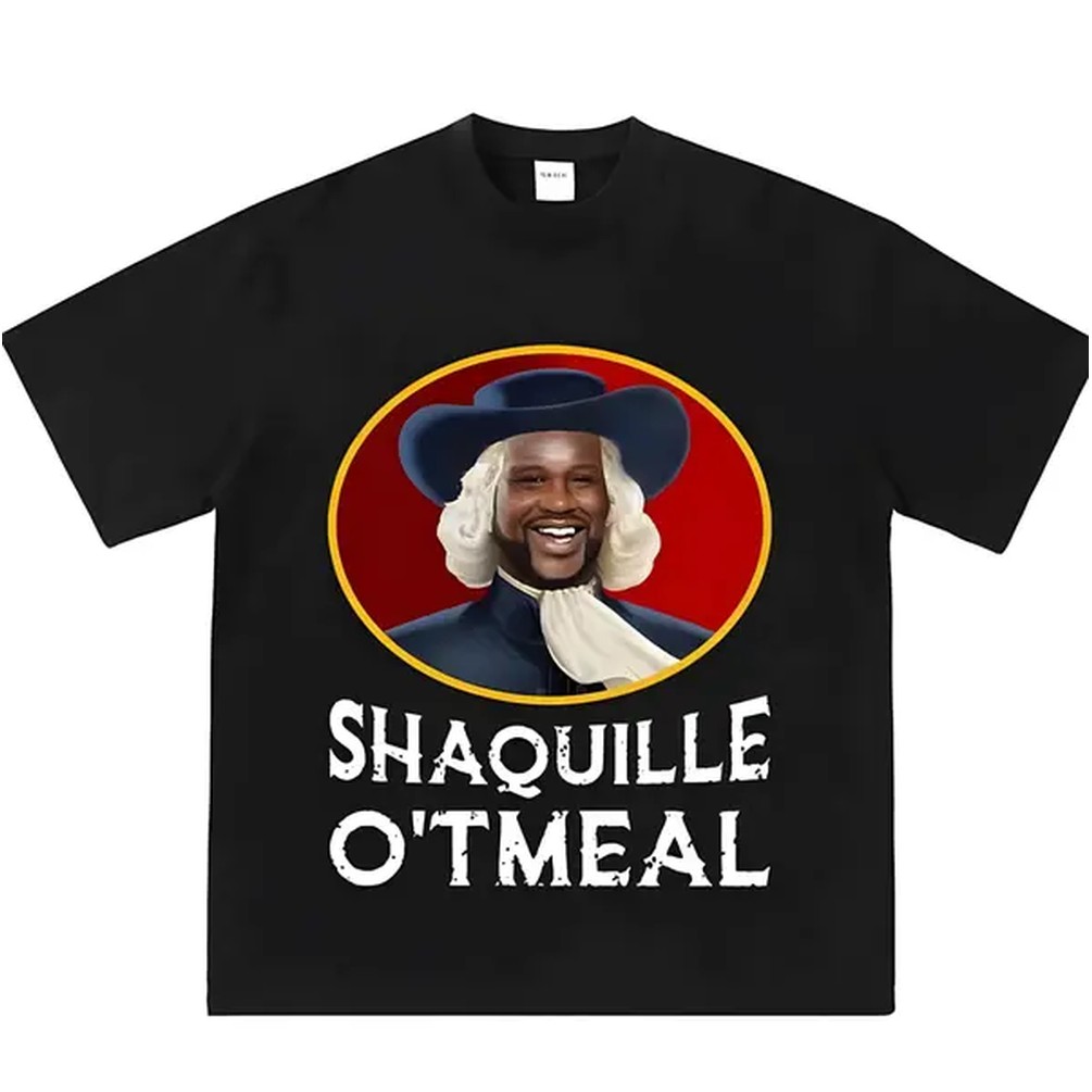 Badminton Meme - ゴルフギフト Tシャツ 男性と女性用 シャキール オートミール 面白いミーム