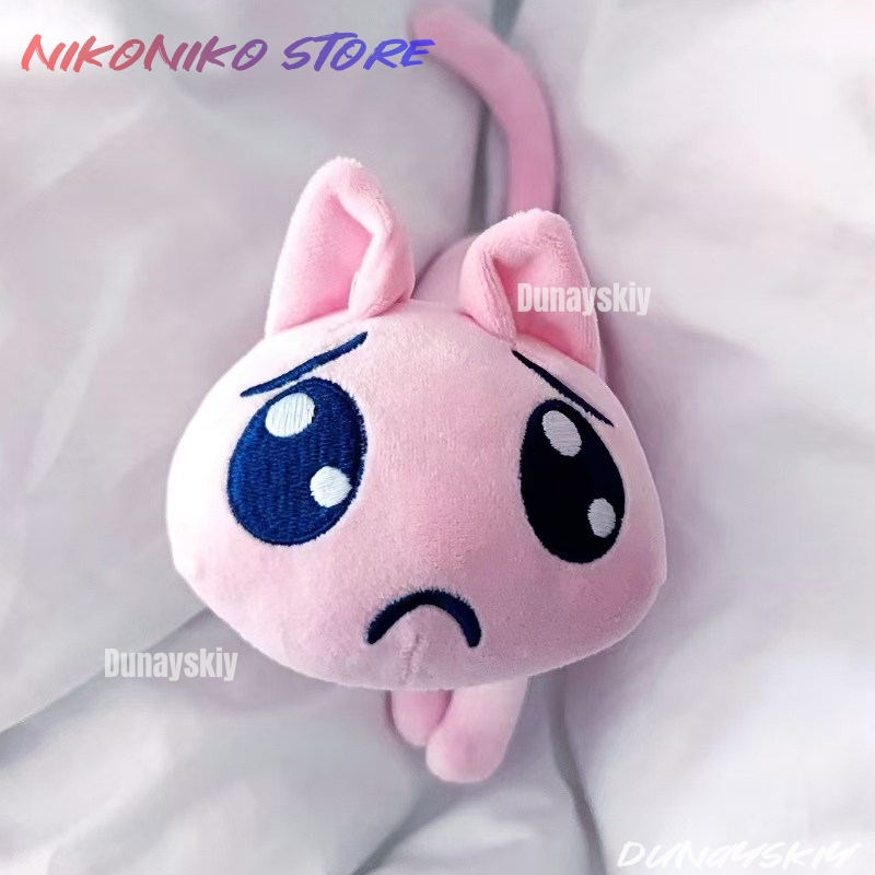 Badminton Meme - アニメコスプレ ニーディーストリーマー オーバーロード キュートPちゃん プロップ ピンク猫ぬいぐるみ