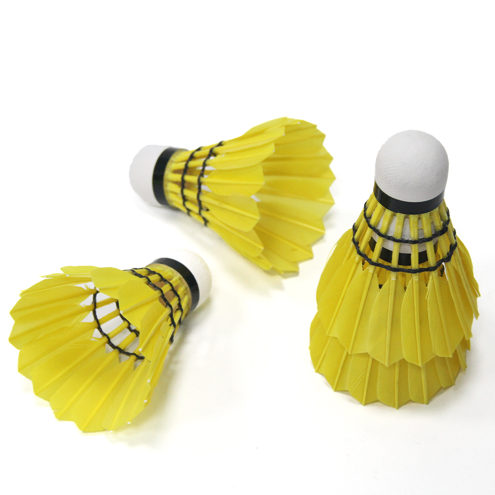 カラフルなカスタムトーナメントバドミントンシャトルコック、5 - Badminton Tournament のレビューと価格