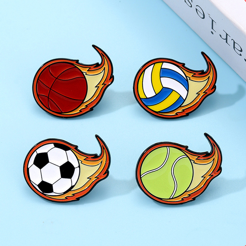 新しいかわいいホットファイヤーフットボール、バスケットボール - Badminton Icon のレビューと価格